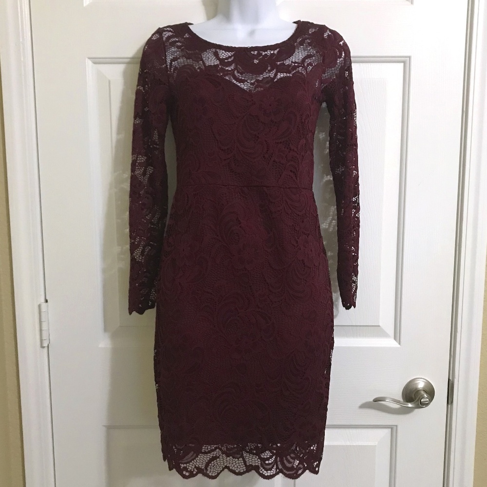 NEW Ambiance Lace Cocktail Dress